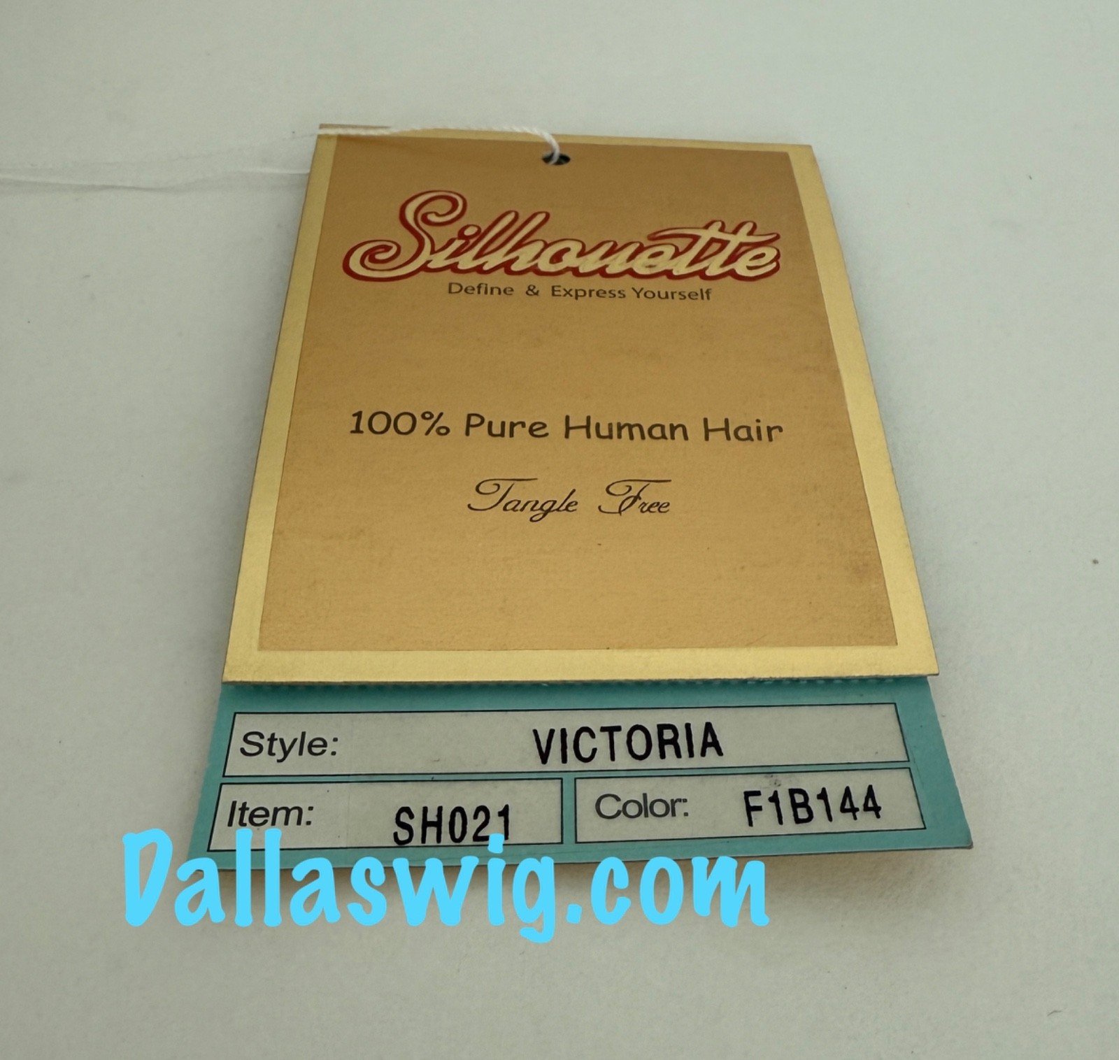 Silhouette 100% Human Hair Natural Soft Curl Wavy Style Victoria Wig