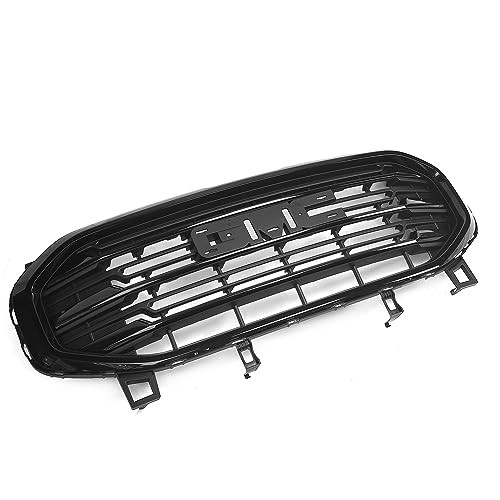 – FOR GMC Terrain Grille Grill 2018 2019 2020 2021 SLE Full Black Replaceable