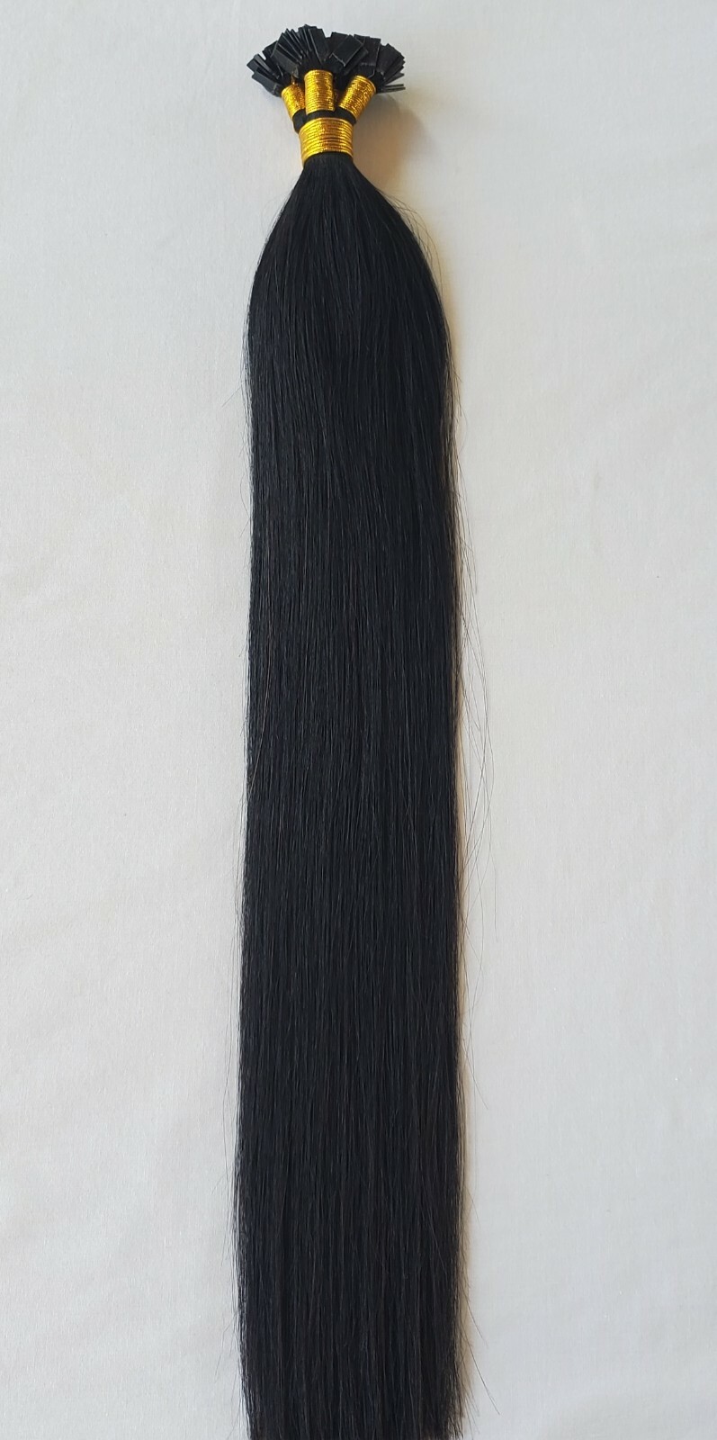 18″,22″ 100 grams,100 strands ,Flat Tip Keratin Remy Human Hair Extensions #1