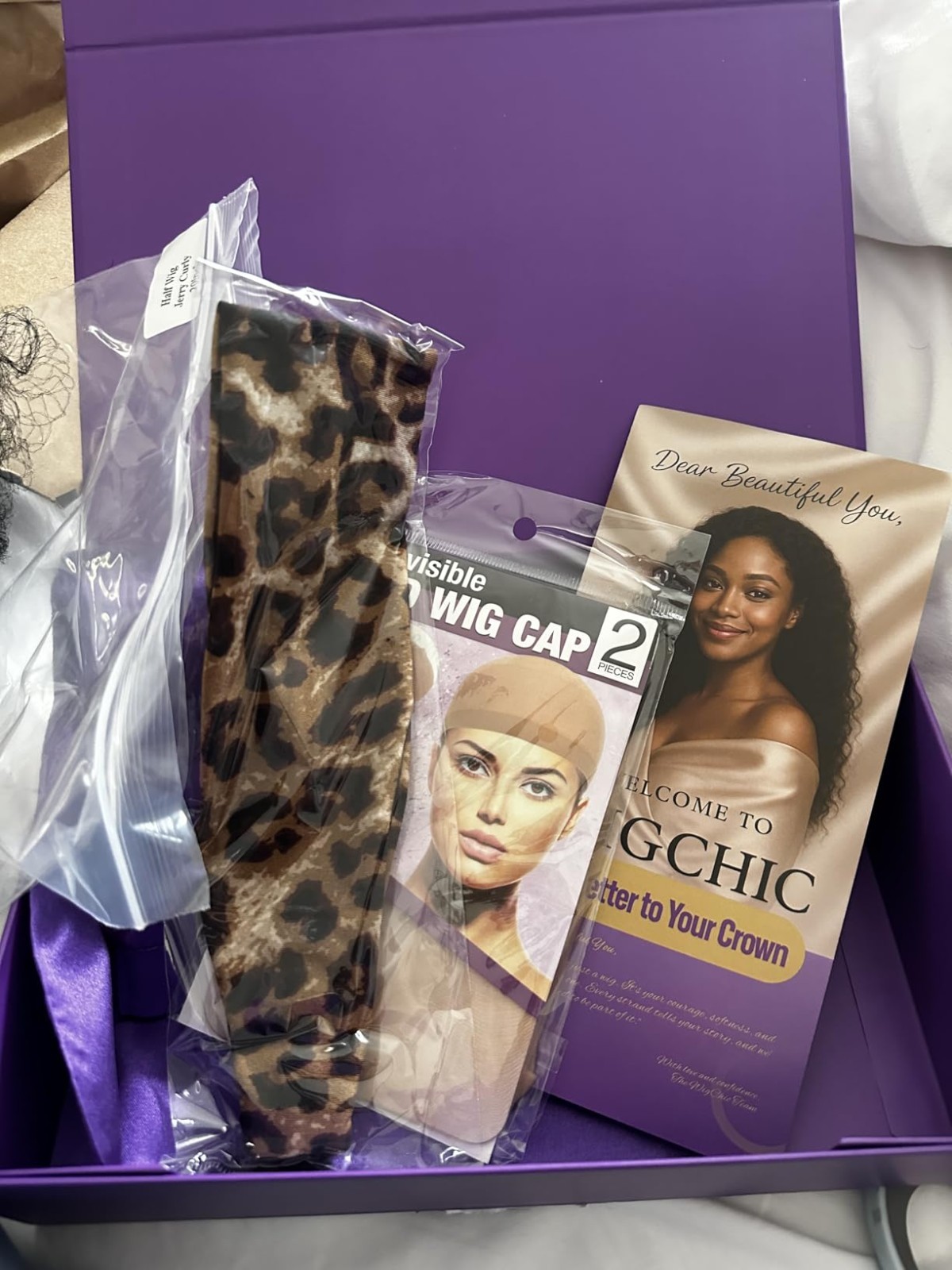 Kinky Curly Half Wig Virgin Human Hair, Seamless 4C Edges, Flip Over Drawstring