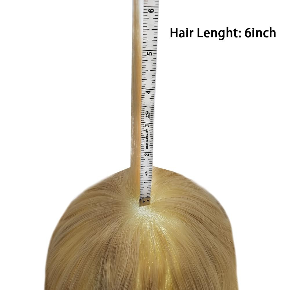 Ultra Thin Skin Hairpiece Invisible Poly PU Mens Toupee Hair Replacement 0.04mm