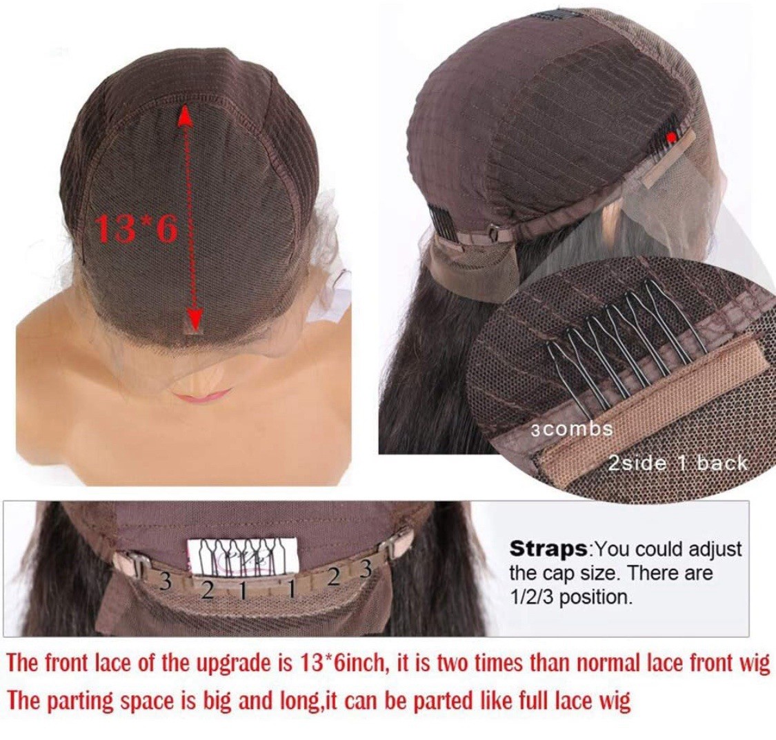 QUINLUX HAIR 150 Density #4/27 Ombre Highlight Brazilian Remy Hair Lace