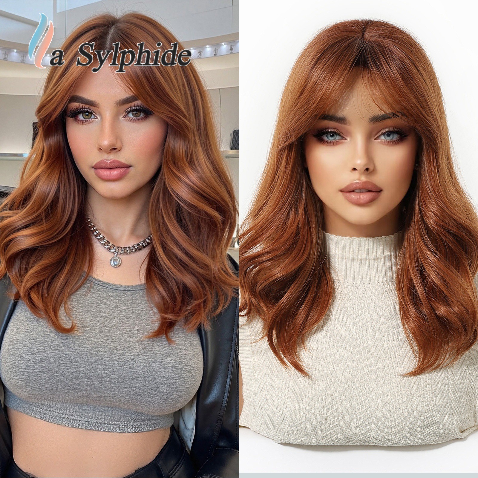 High Crown Layered Shoulder Length Short Curly Wig Heat Resistant Rose Net Wig