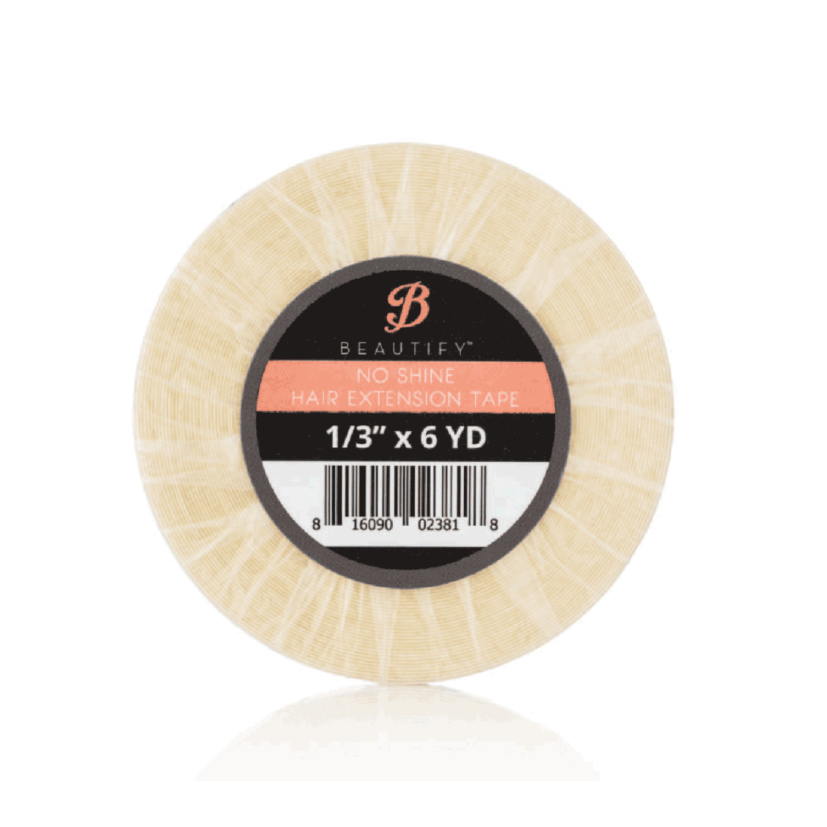 Walker Beautify No Shine Tape 1/3″ x 6 Yards Roll ~ Lace Wig Hair Extension Weft