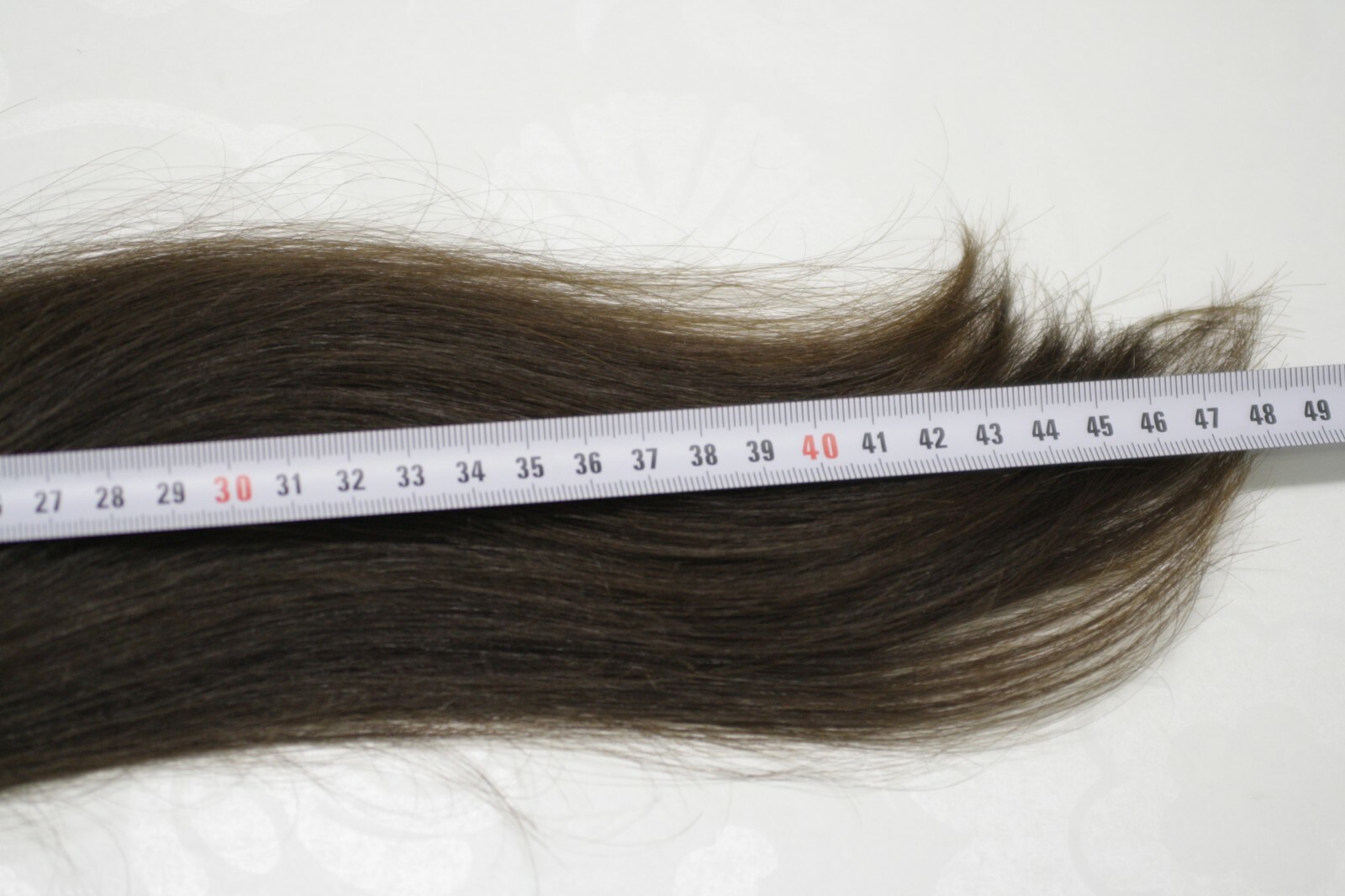 LUX Virgin Natural Russian Ukrainian Slavic Hair Brown 47cm/18,5″ 79gr/2,79oz