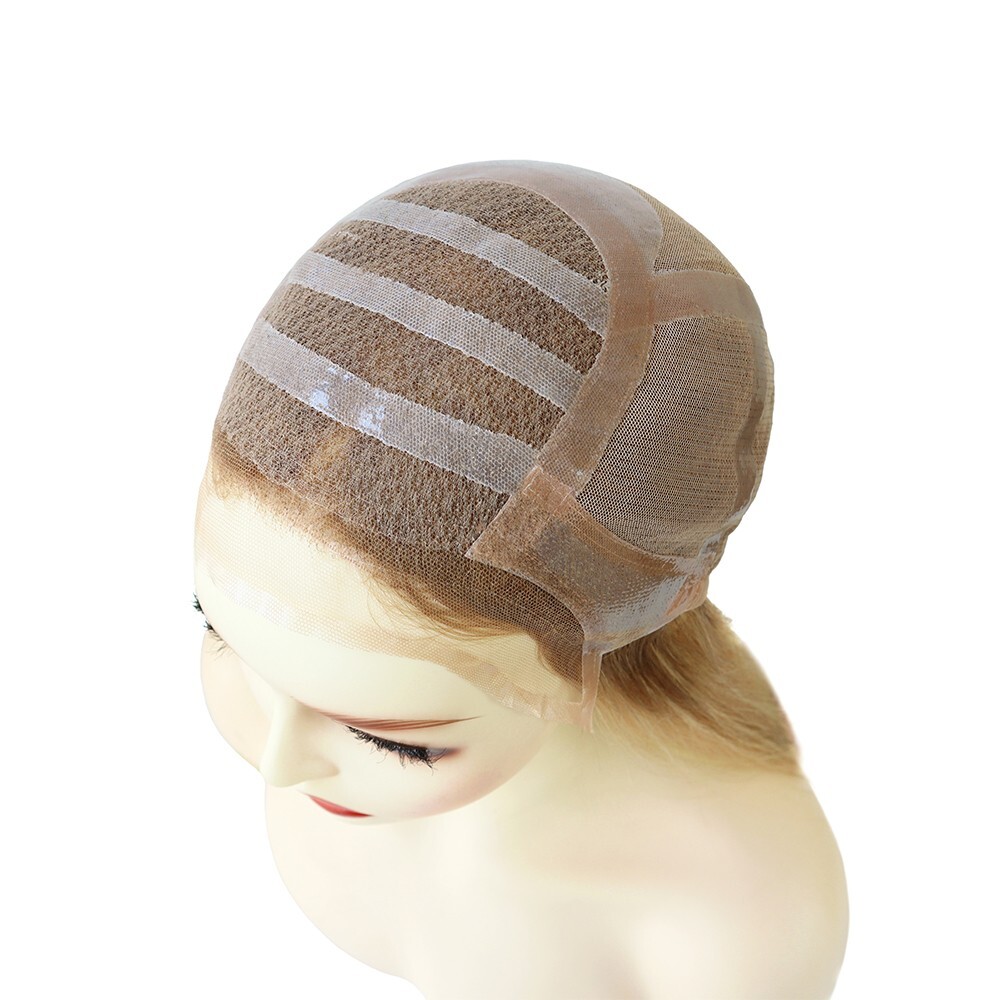 Women European Remy Human Hair Lace Front Wigs Medical Wig Medium Size MW45 #SIC