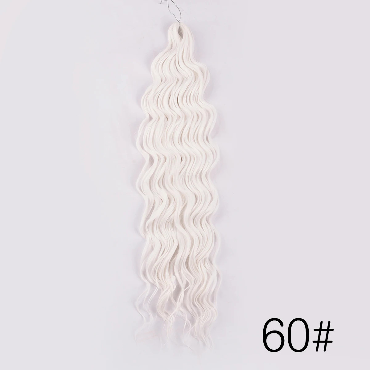 24 Inch Ombre Synthetic Anna Curl Water Wave Twist Crochet Hair Afro Loose Deep