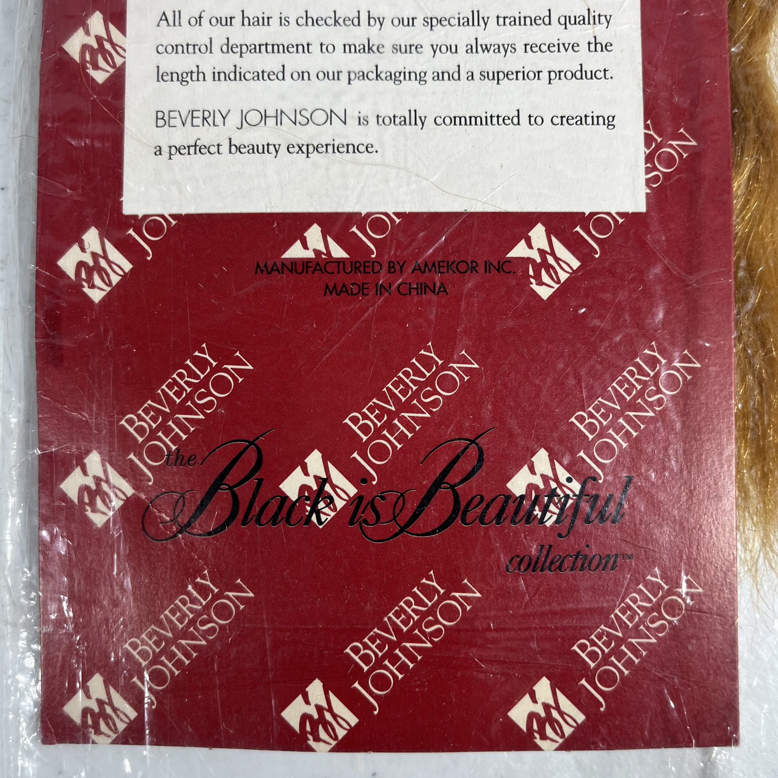 Beverly Johnson 100% Human Hair Extension Super French Curl TT1B/144 Ombre