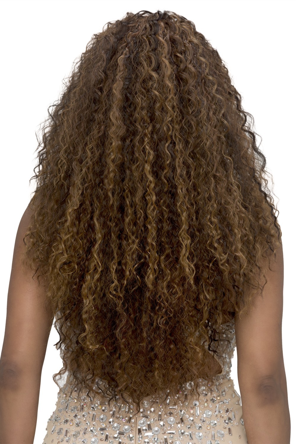 WP-TAYLOR – VIVICA A FOX SYNTHETIC WEAVE CAP WIG LONG SPIRAL CURL
