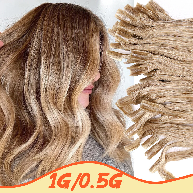 150G Thick Keratin Pre Bonded U Tip Human Hair Extensions Real THICK Fusion 300S