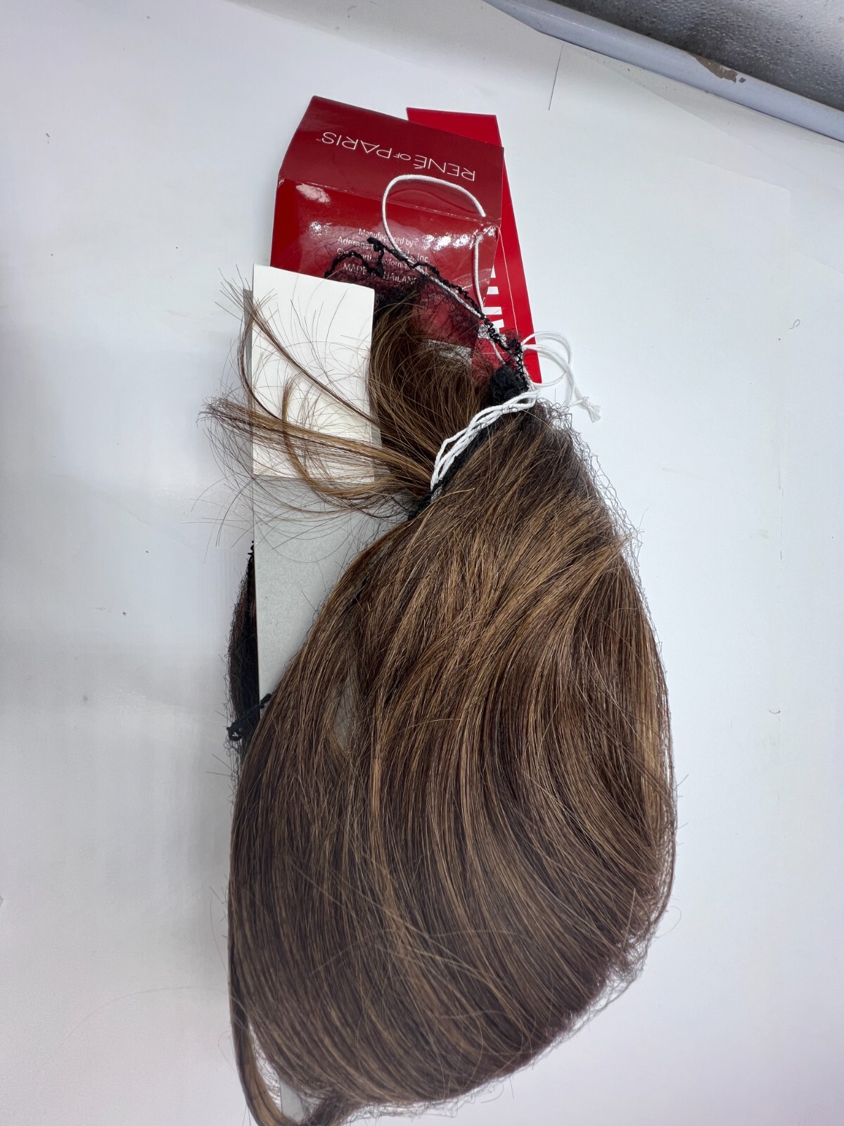 ‎Rene of Paris Wig Shannon Marble Brown Synthetic Layered Straight