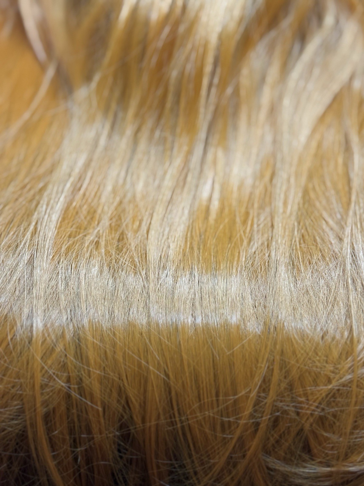Soft Synthetic Orange Wig Long Straight | Easy to Brush | Natural Look