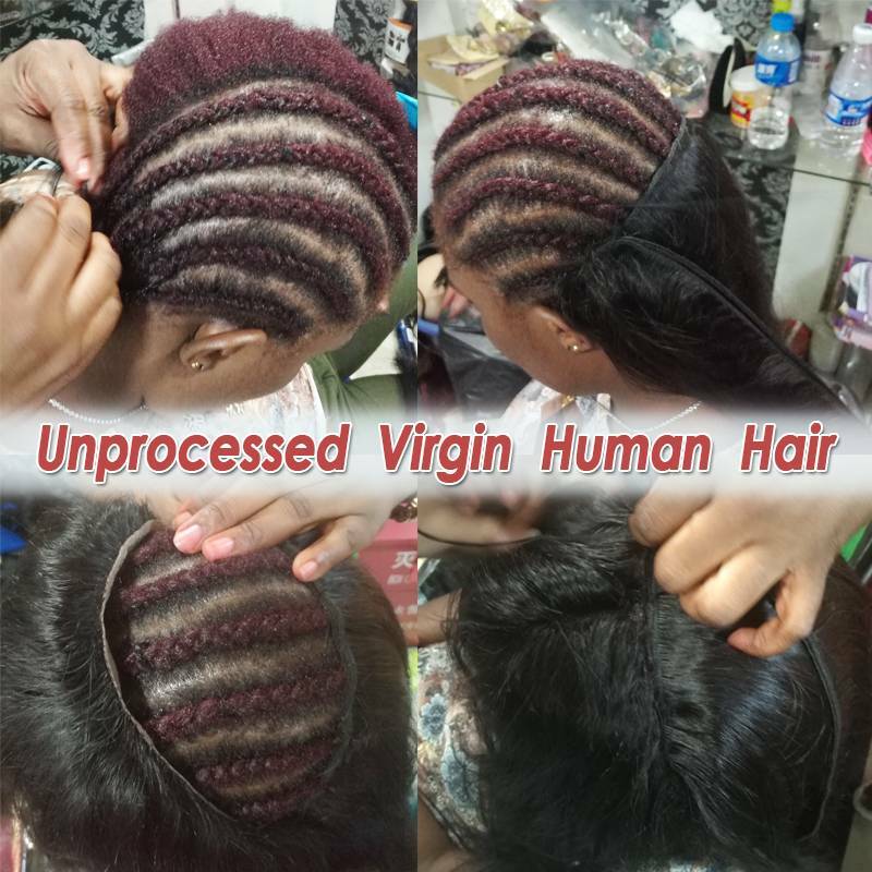 Brazilian 3Bundles 300G Unprocessed Virgin Human Hair Extensions Weave Straight