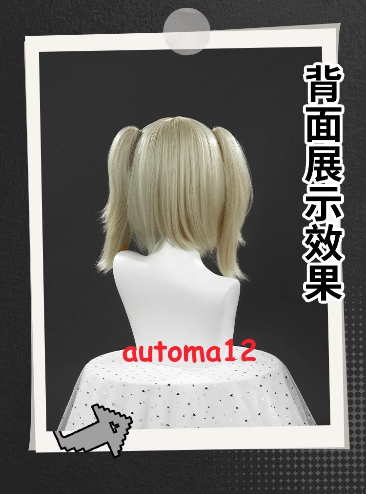 Anime Wig Zenless Zone Zero Burnice Whita Cosplay Hairpiece Short Hair Gift Prop