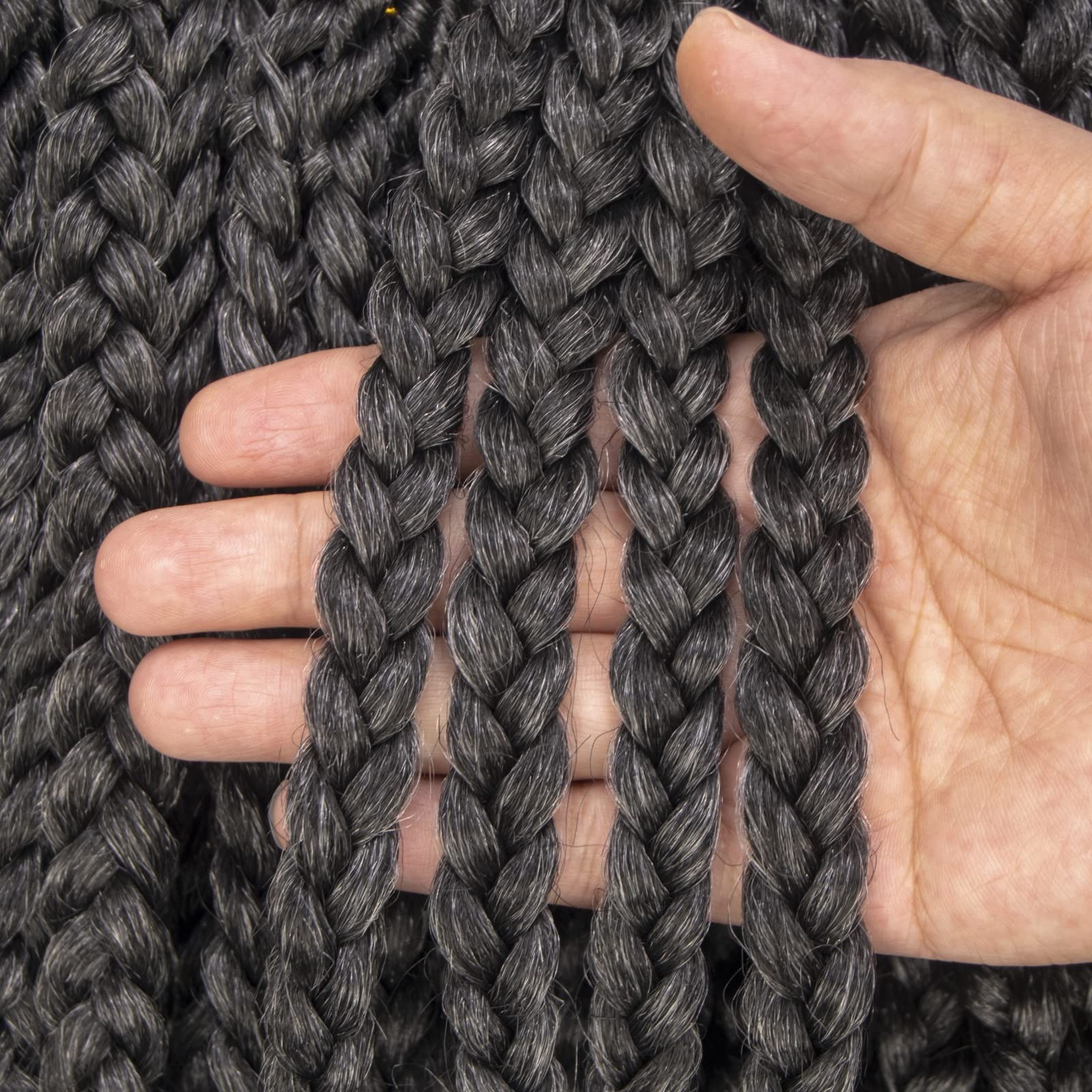Hahoness 7 Packs 10 Inches Goddess Braid Crochet Hair Toni Curl Ends For Black