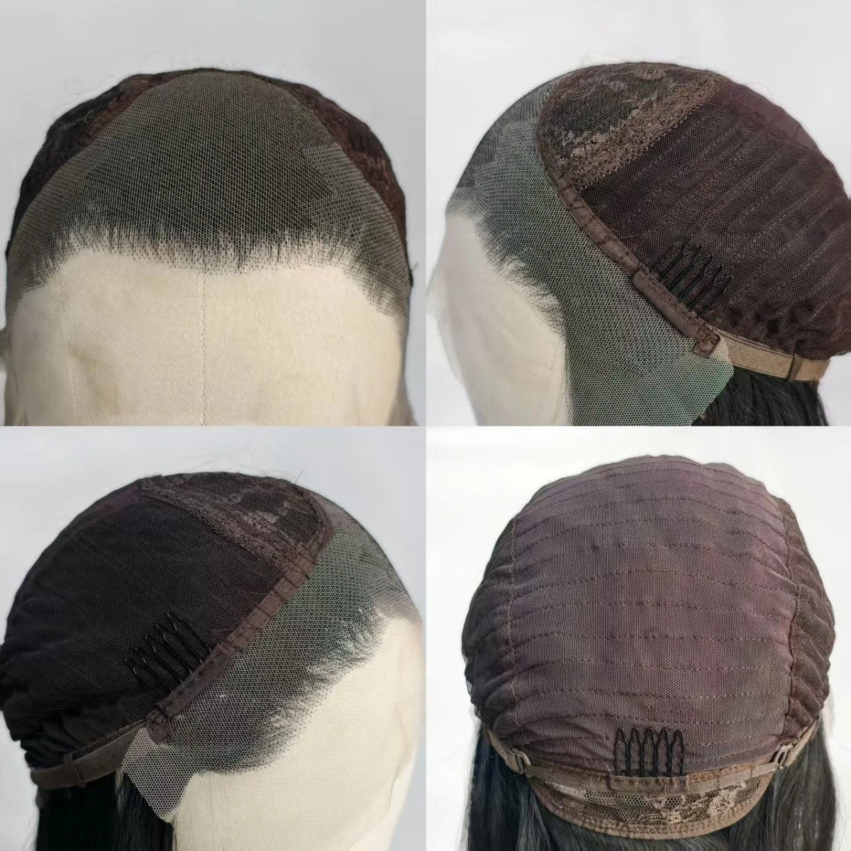 Long Straight Off black Synthetic Hair Heat Resistant HD Lace Front Wig