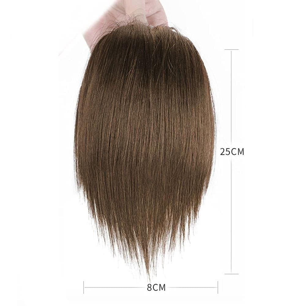 Seamless Black Hair Toppers – Versatile Clip-In Fringes & Accessories Included
