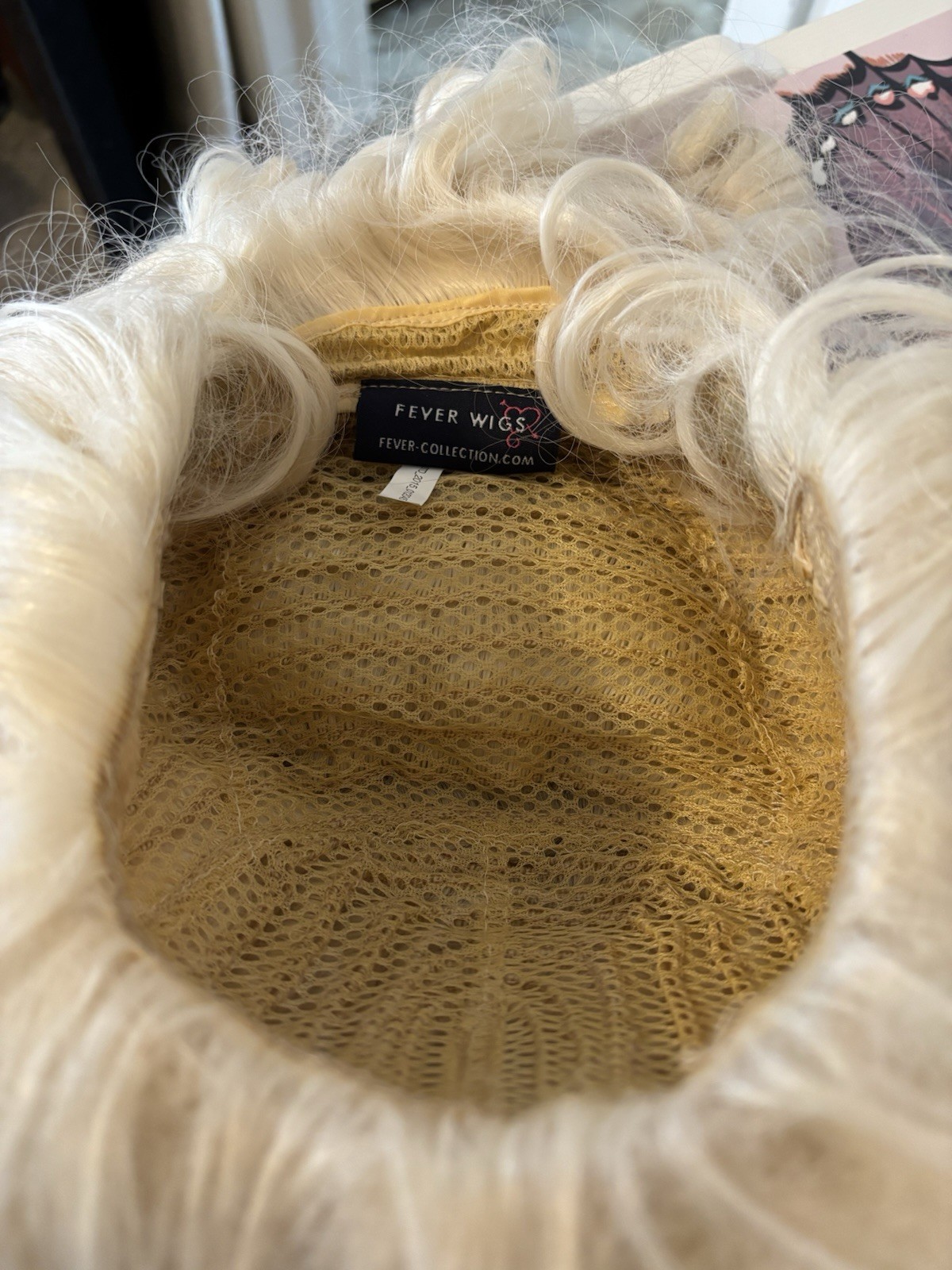 Marie Antoinette Wig Adult Fever Wigs with 2 Beige Wig Caps 1 Size