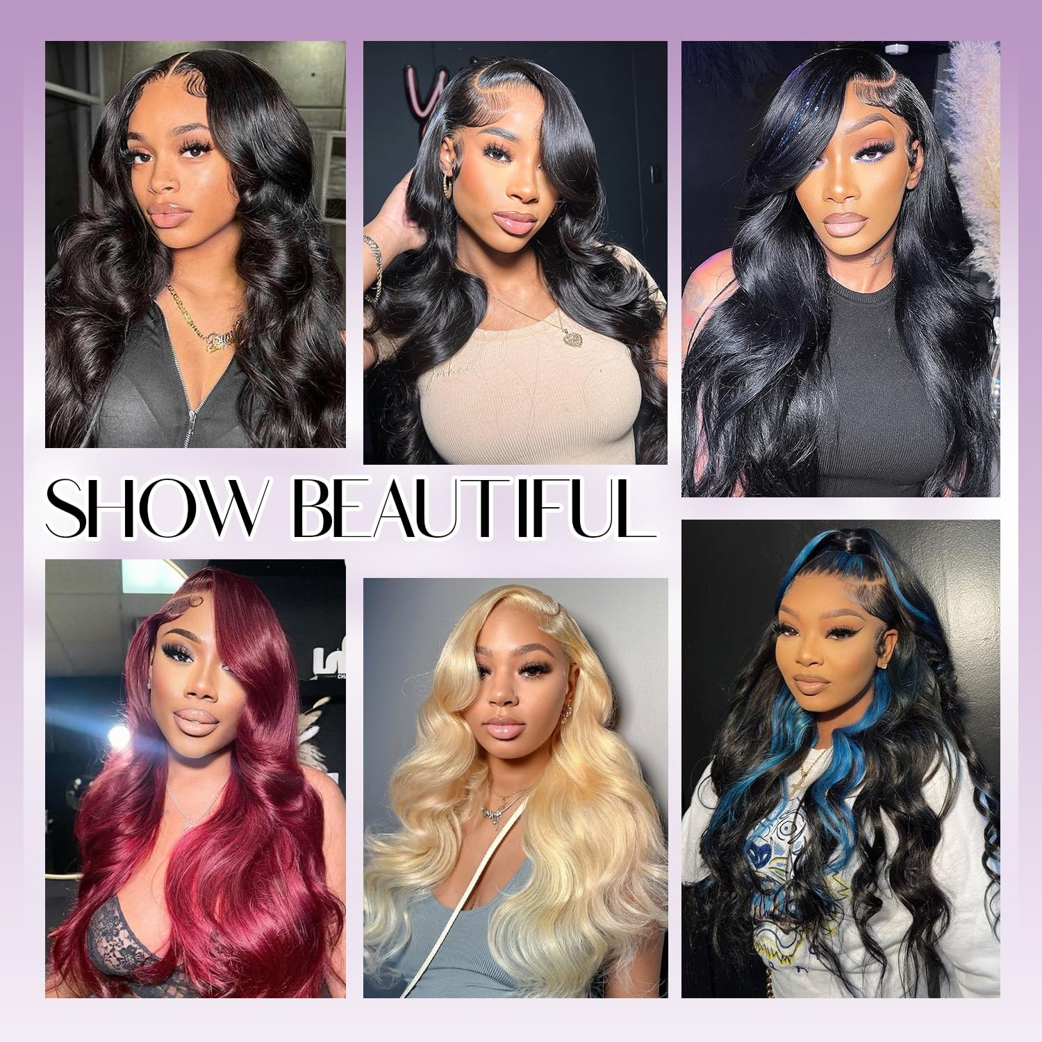 Jexazr Body Wave Lace Front Wigs Human Hair Pre Plucked 13X6 Hd Transparent
