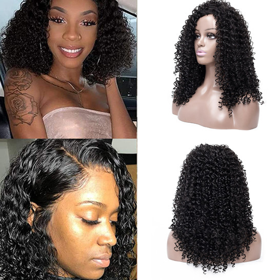 Short Curly Wig Afro Curly Wigs Kinky Curly Hair Wig Afro Wigs for Black Women