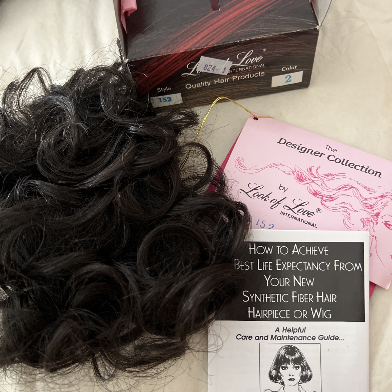 Look Of Love Quality Hair Product Style Number 152 Color Two Hairpiece