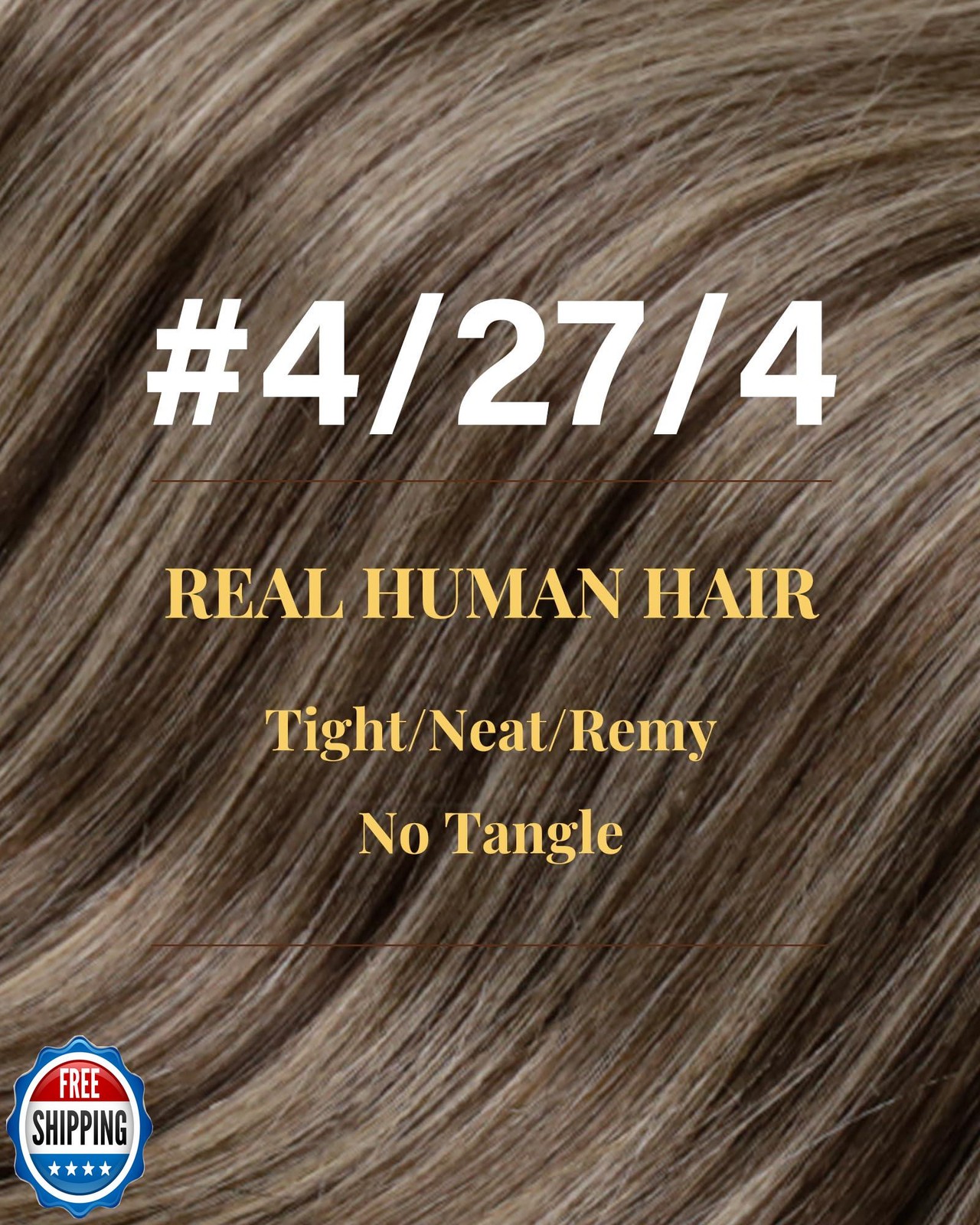 Hetto Tape in Hair Extensions Brown Highlighted with Blonde Human Hair Tape i
