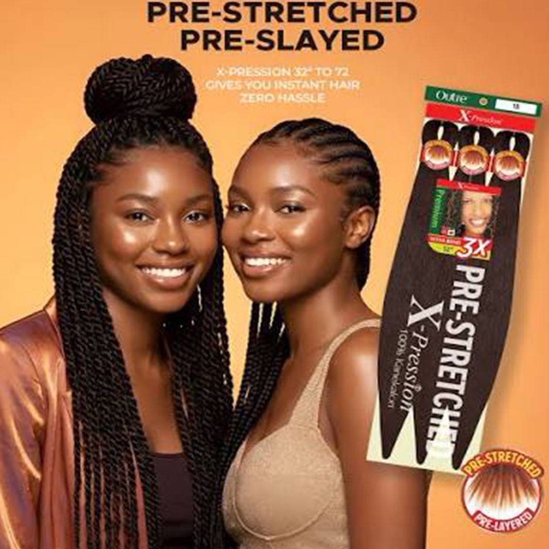 Xpression Braid Outre 52″ Ultra Braid Hair 3X Pre Stretched EZ Braid #27