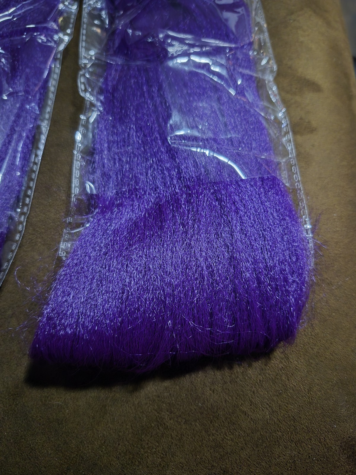 Osuntress Pre Stretched Braiding Hair In Dark Purple 30 Inch 4 Pack Bundles