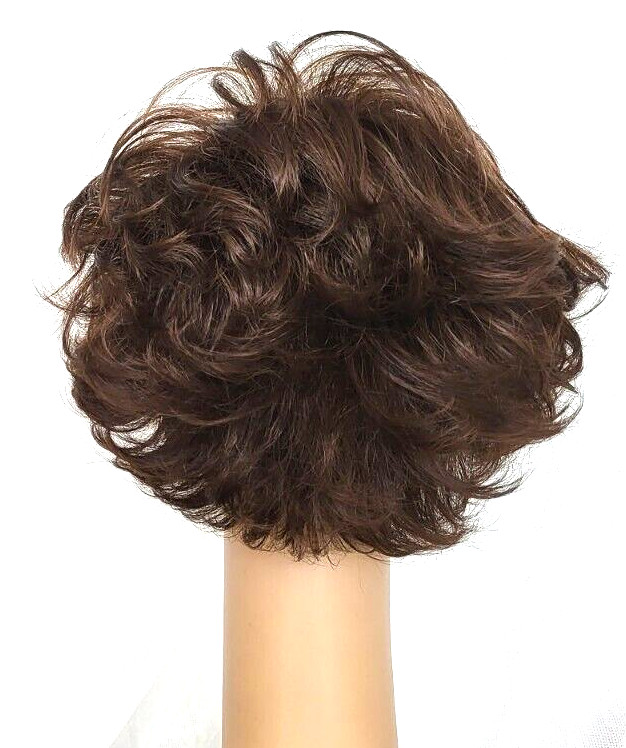 Frenchy Tony of Beverly synthetic wig Std Cap NWOT Display color 6 Medium Brown