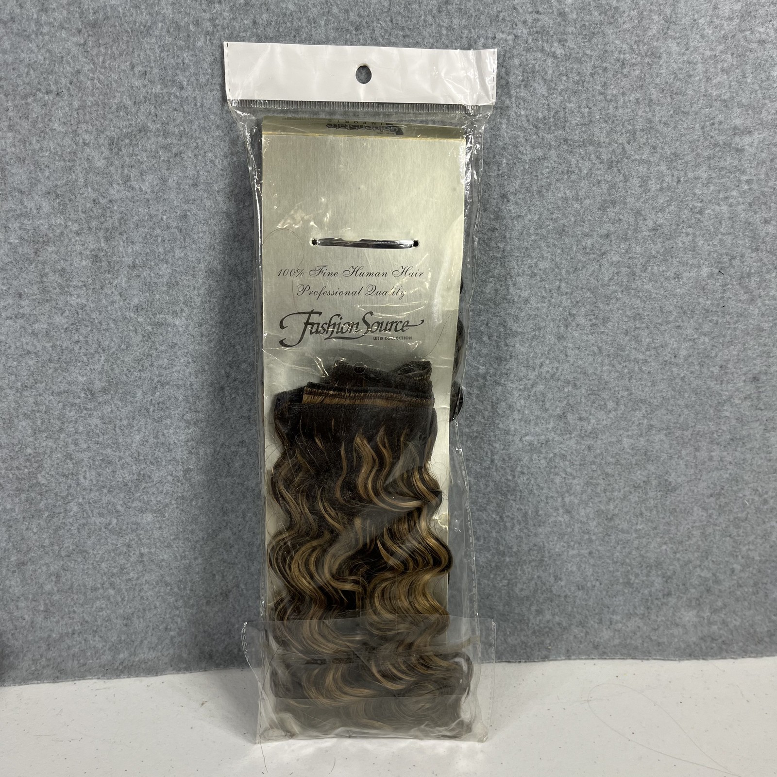 Fashion Source 12″ Deep Wave Human Hair Weave Extensions GSP/27 Dark Brown