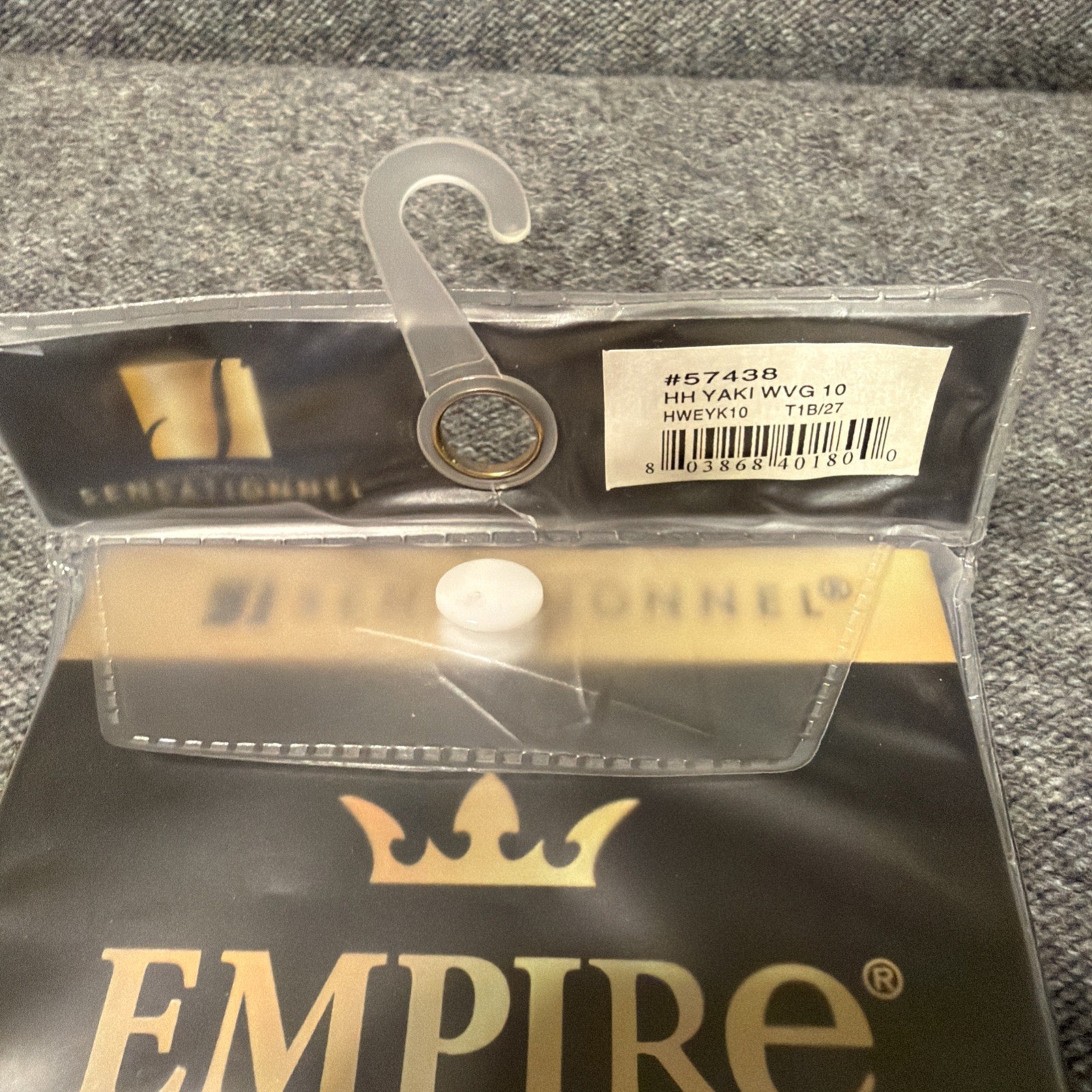 Sensationnel Empire 100% Human Hair YAKI 10” T1B/27 57438 Black To Blonde Ombré