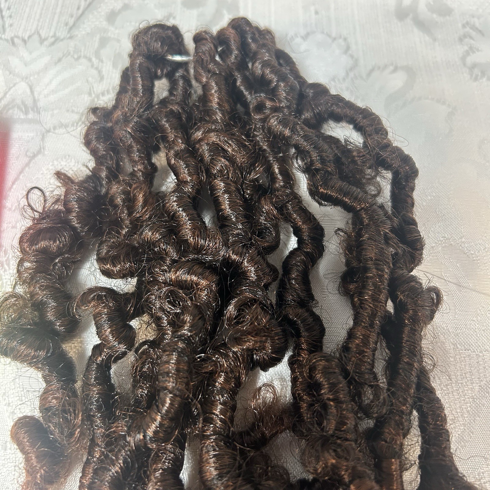 Hair Extensions Curly Ethnic 11”Long,8 Packs 10 Strands Per Pack Crochet