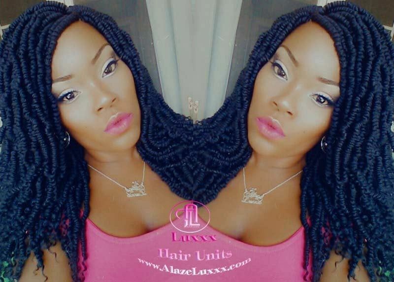 Bomb Passion Twist Mini Kinky Twist Bohemian Boho Water Wave Hair twist hair