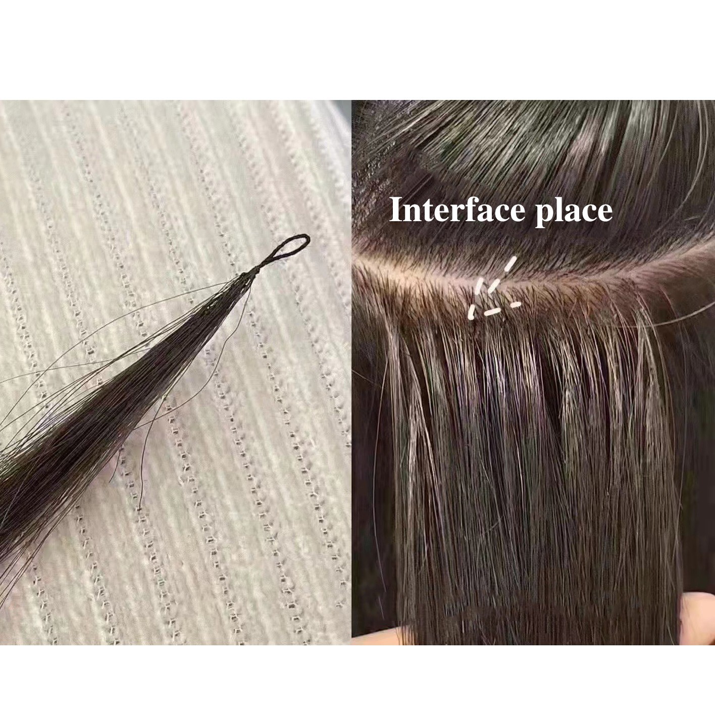 Second Generation Feather Hair Extension Micro Woven Feather 6D Double Line