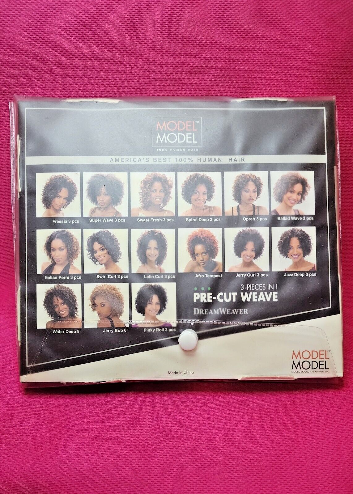 MODEL MODEL PRE-CUT WEAVE DreamWeaver (Style FREESIA) (Color A730) (3 pcs/pack)
