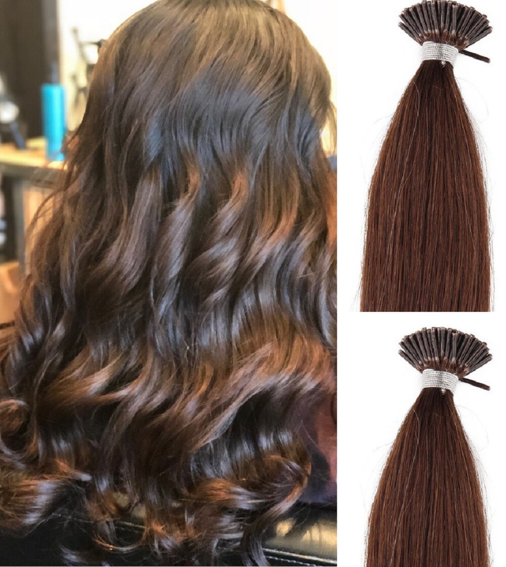 18″,22″ 100grs,125s,I Tip (Stick Tip) Fusion Remy Human Hair Extensions #4
