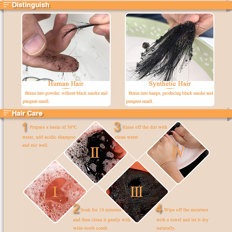 Thick 100% Real Remy Human Hair Extensions Clip In One Piece Half Head 8”-24”