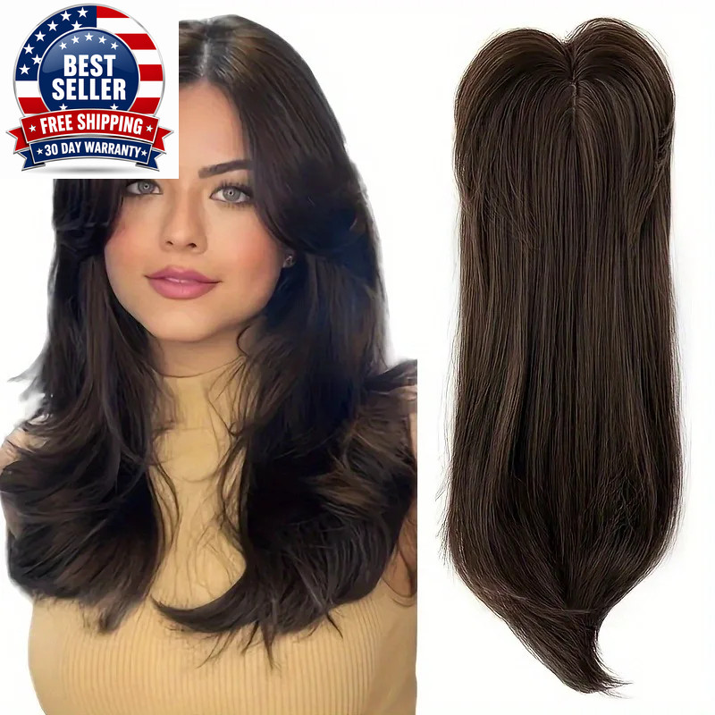 [22 Inch Straight Wig Block] Elegant 22 Inch Women’S Straight Synthetic Wig Bloc