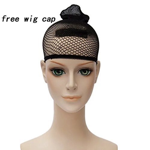 Finger Wave Wig Women Black 1920s Vintage Flapper Wig Lady Rockabilly Short