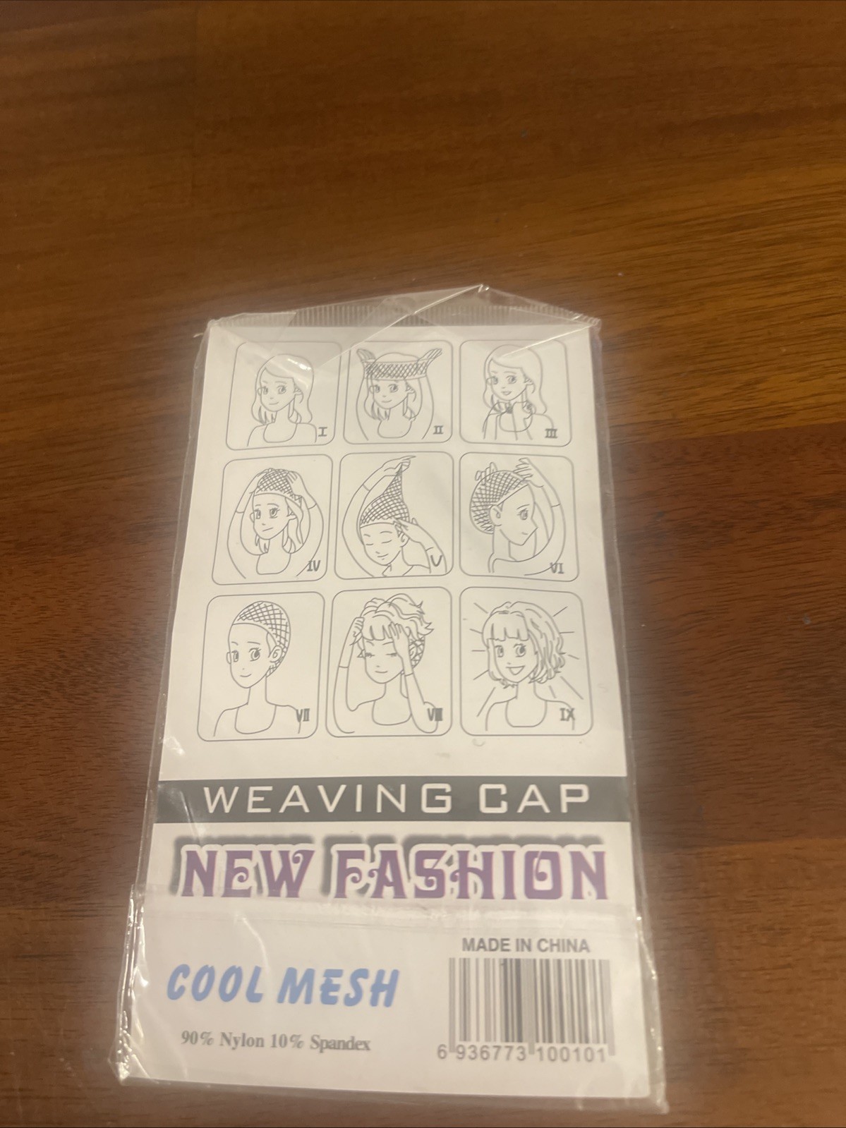 New Fashion Weaving Cap Cool Mesh Style JY37037 Nylon Mesh Black