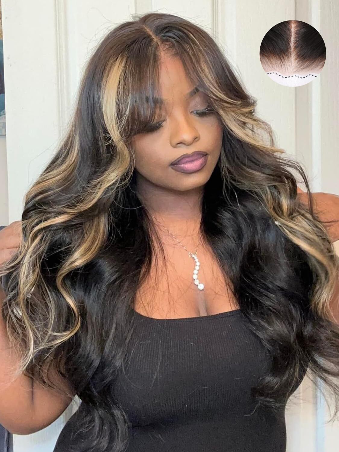 UNice Cambodian Bye Bye Knots Glueless Body Wave Blonde Pre Cut Lace Front Wigs