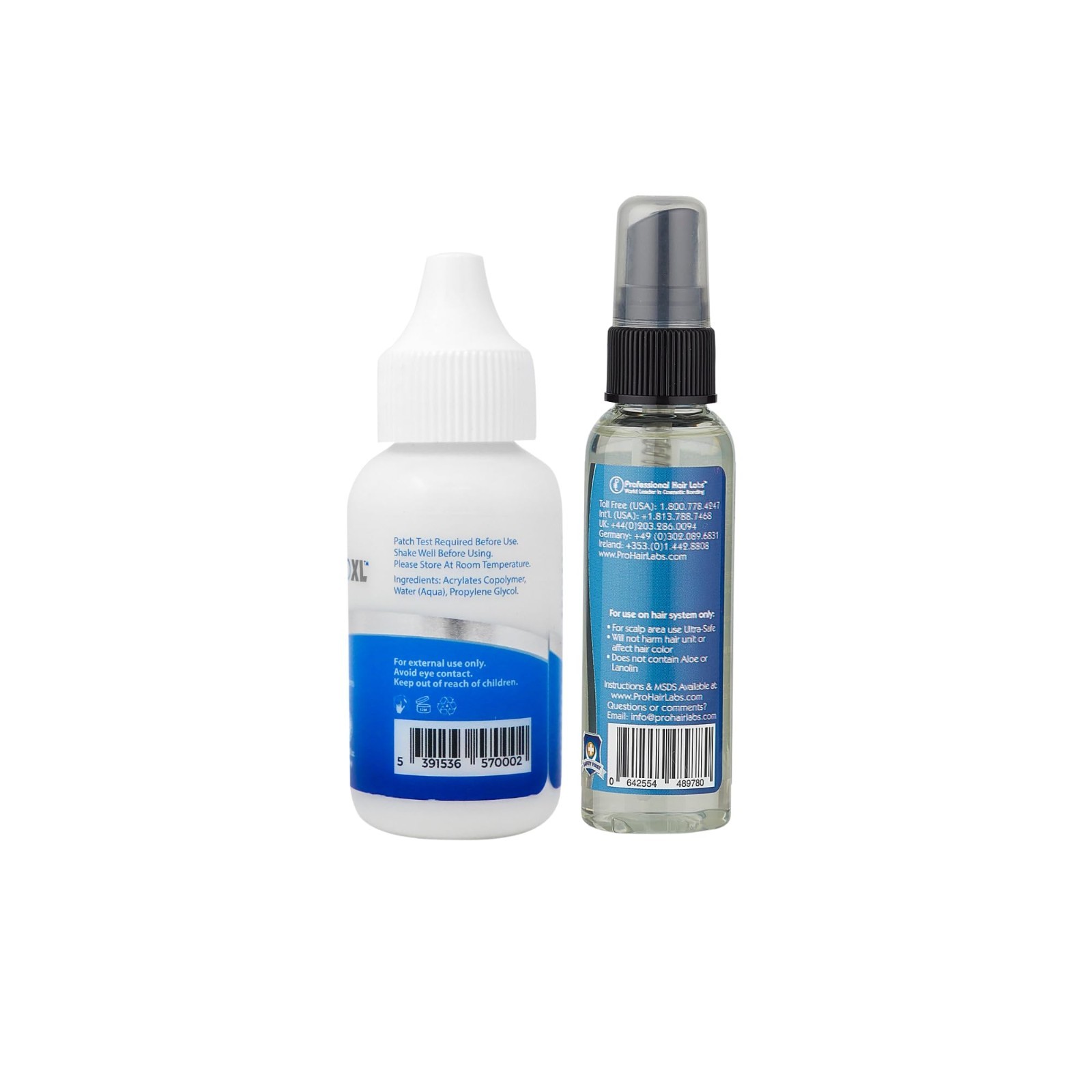 Waterproof Wig Glue & Quick-Acting Adhesive Remover for Lace Wigs, Toupees, Hair