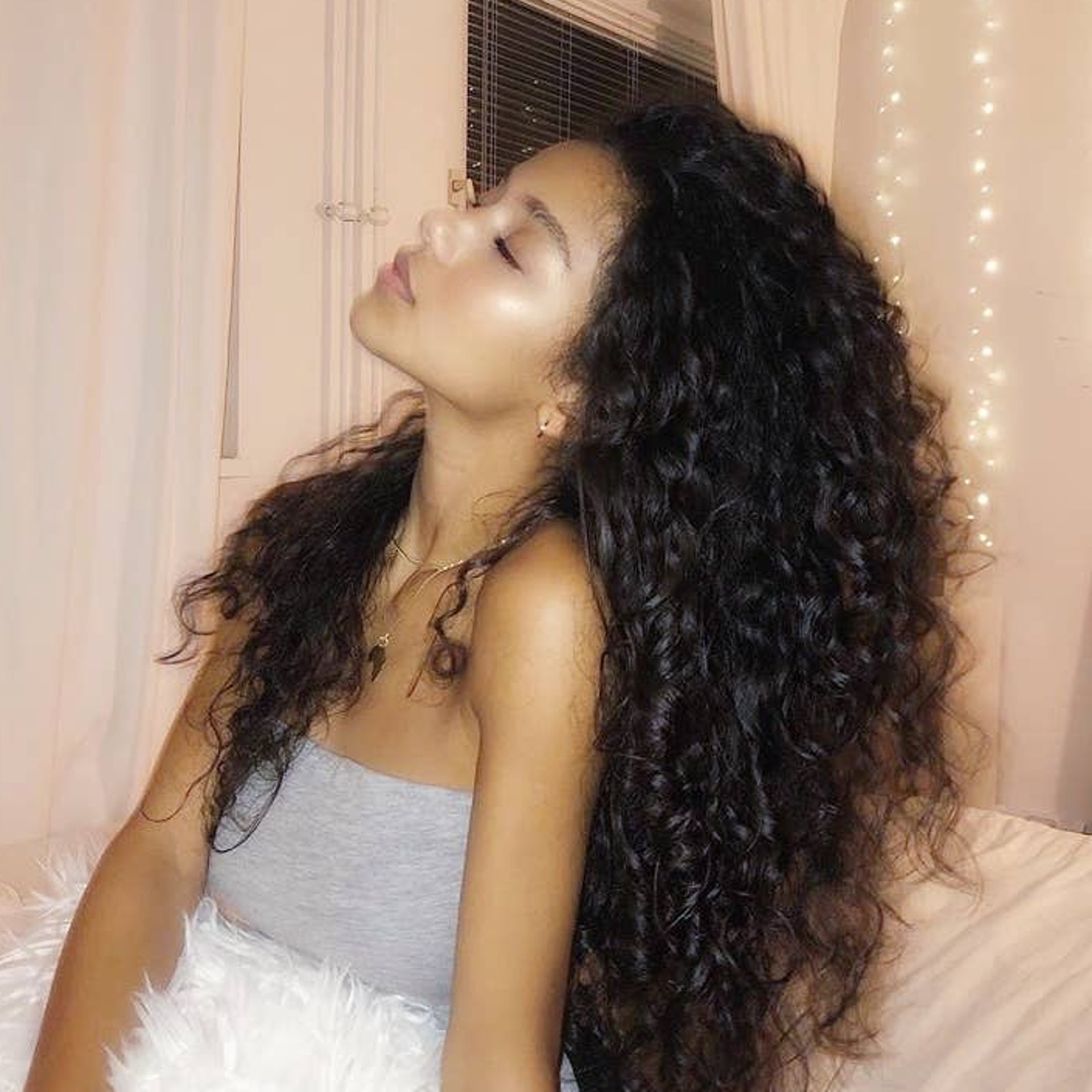 22” Virgin Hair Lace Front Wig Color: Natural LUXURY QUALITY