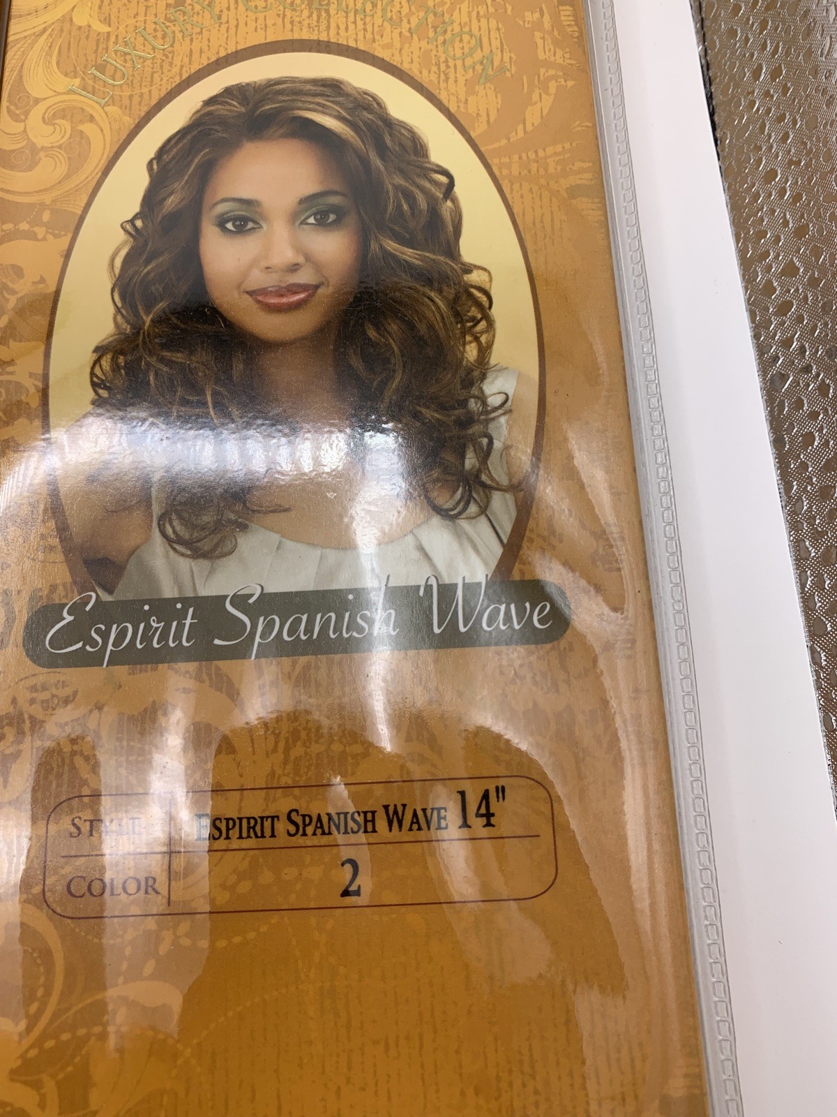 Lot of 5 Bobbi Boss ESPIRIT Spanish Wave 100% Human Hair Extensions #2 #1B