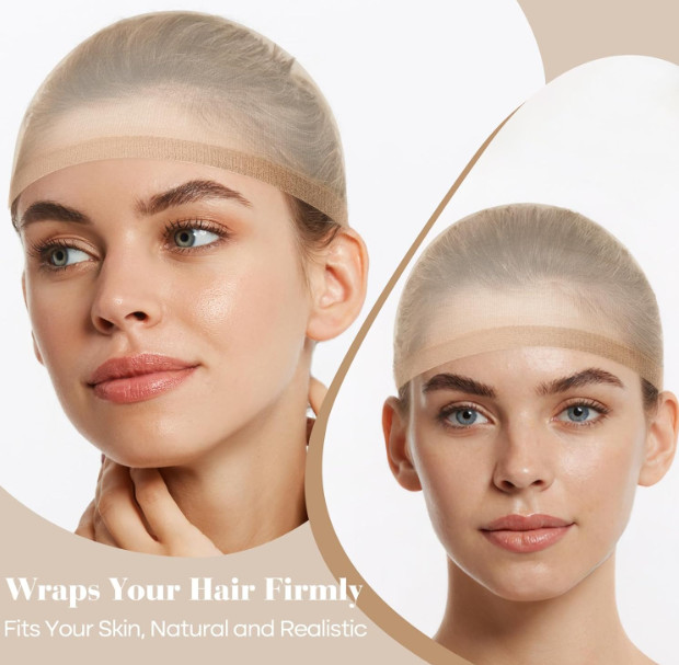 6 Pcs Wig Cap for Women, Mesh Stocking Wig Caps Net Closed End Hair Mesh