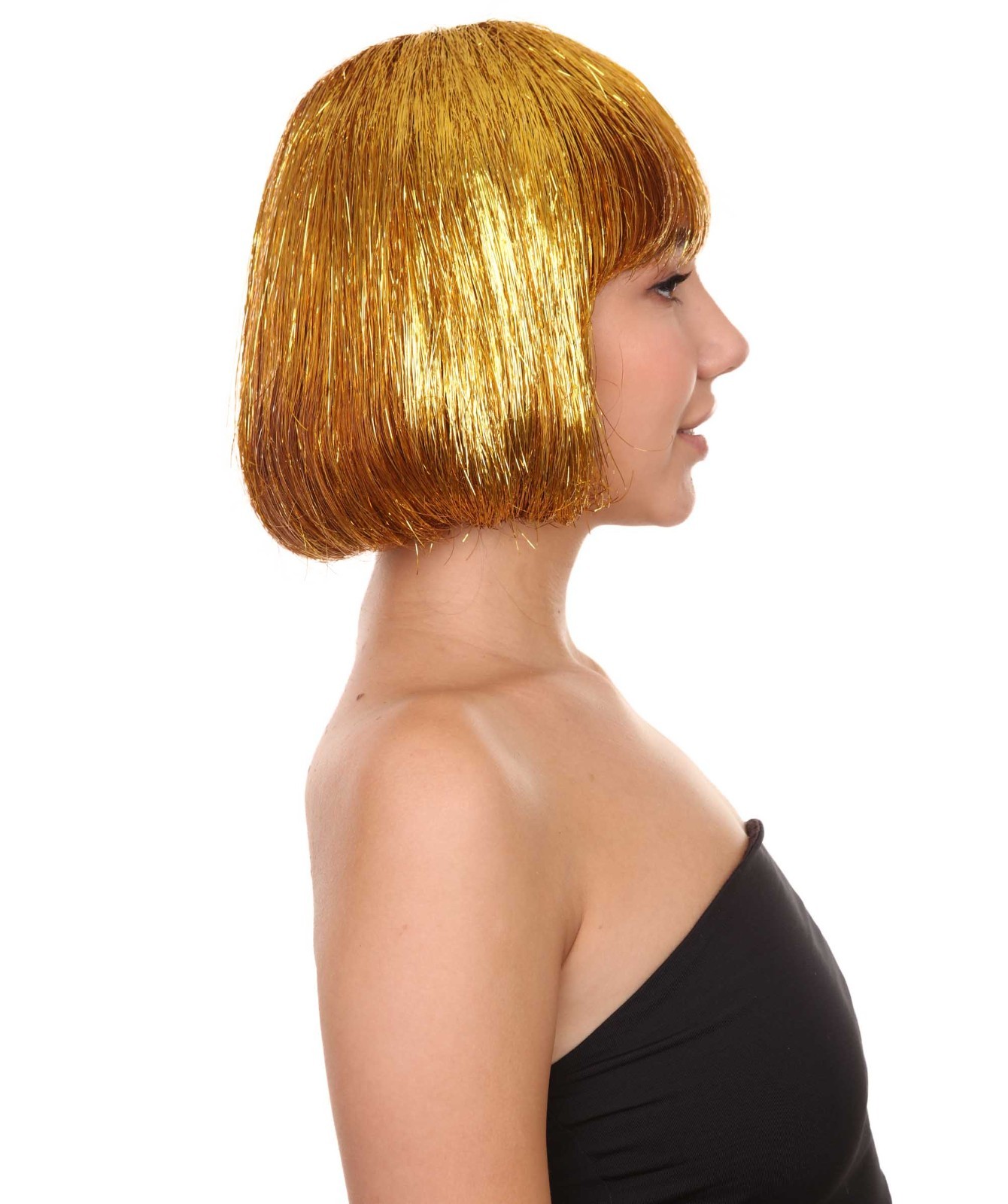 Adult Women Tinsel Bob Wig Collection