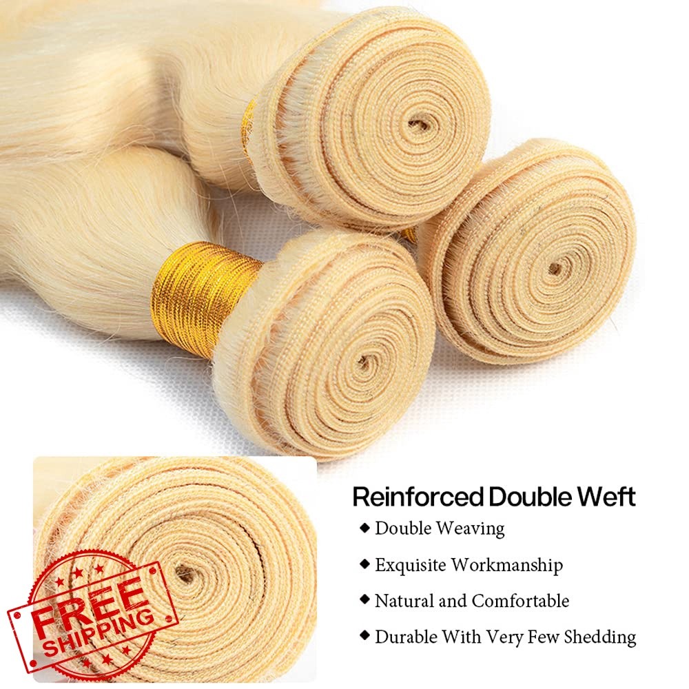FuivJuix #613 Blonde 18 20 22 Inch Body Wave