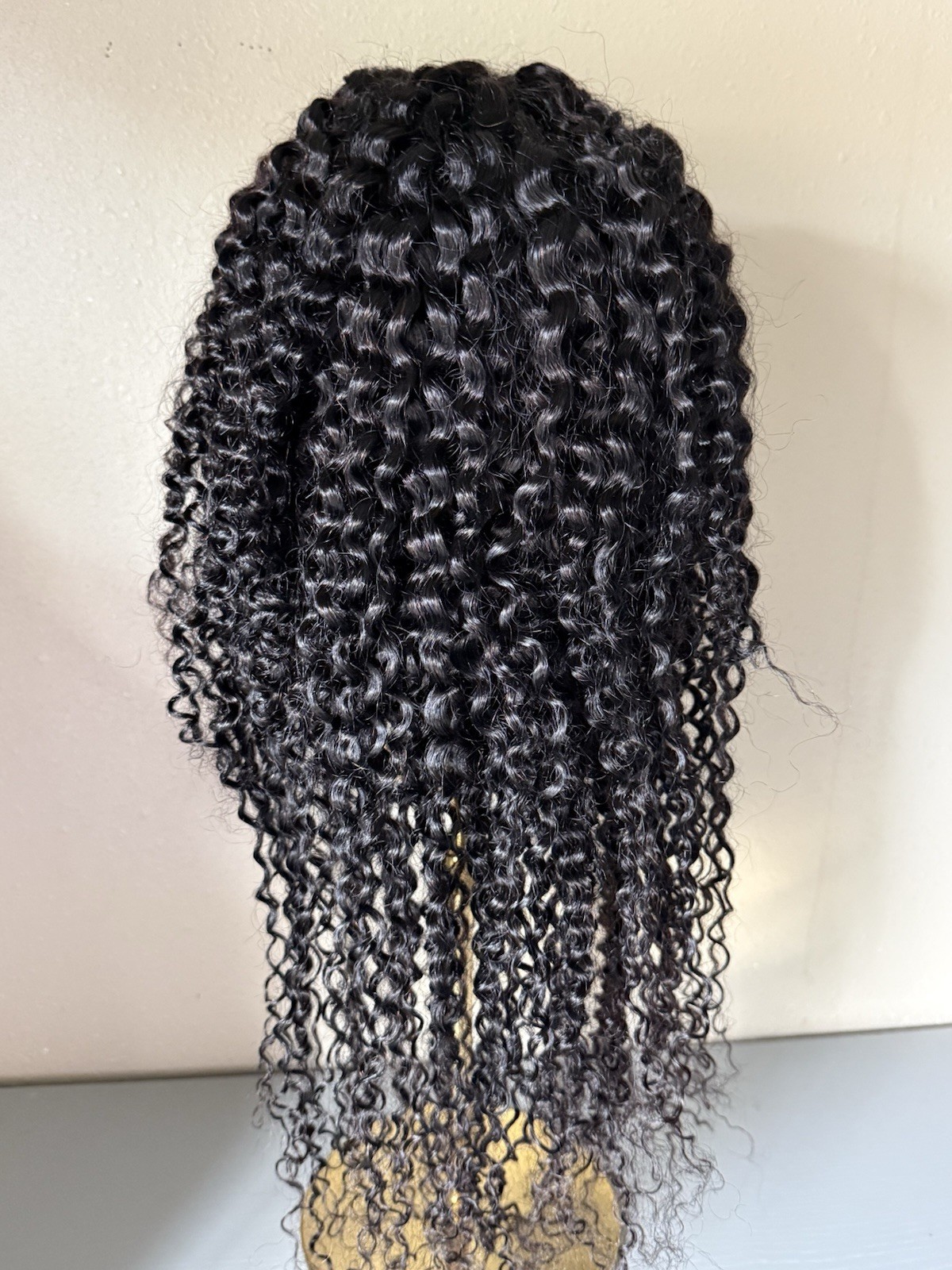 100% Virgin Human Hair 13×4 Lace Frontal Wig 22 inch kinky curly