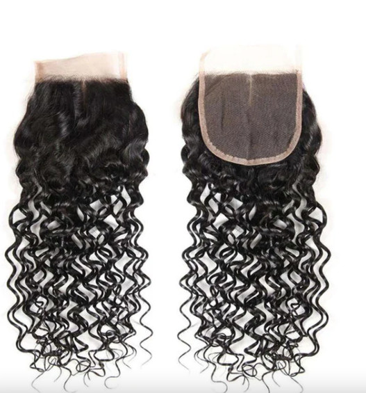 4×4 Lace Closure Natural Color 100% Human Hair