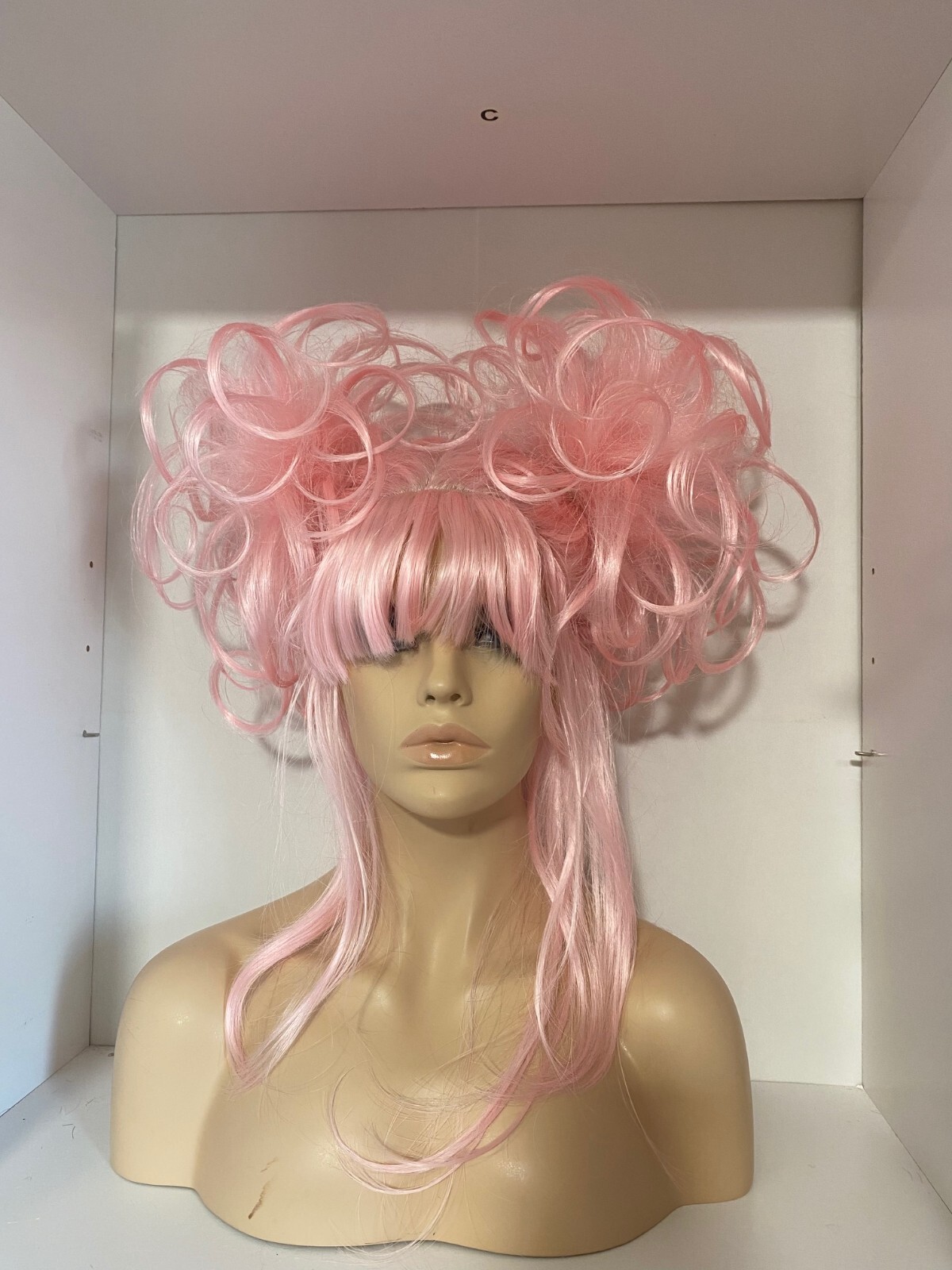 SIN CITY WIGS HOT baby pink pompom wigs
